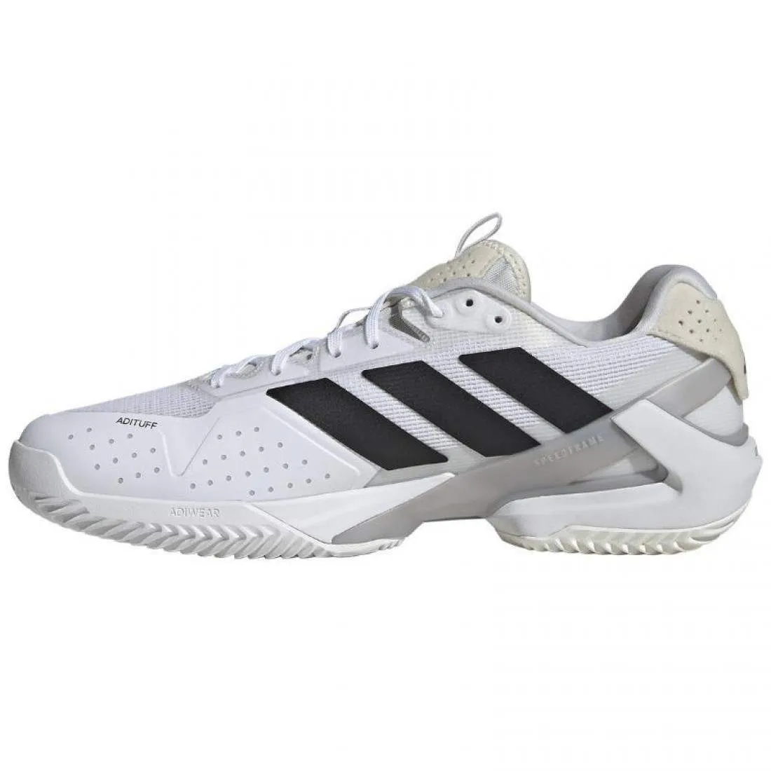 Zapatillas Adidas Adizero Ubersonic 5 Clay Blanco Negro Gris | Adidas