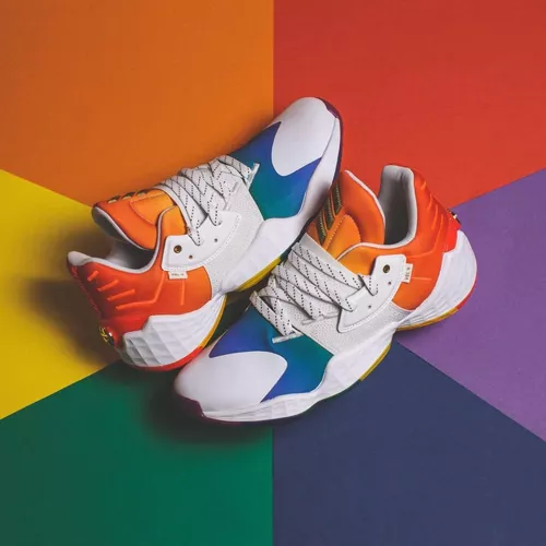 Adidas Basketball Harden Vol. 4 Pride Original Sneakers