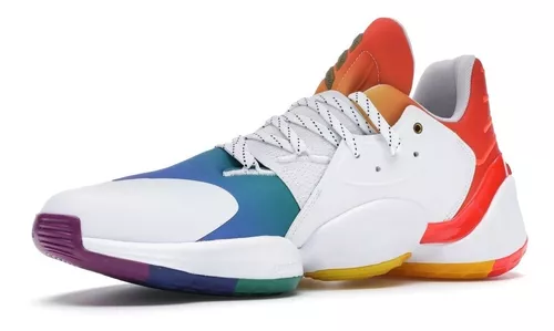 Adidas Basketball Harden Vol. 4 Pride Original Sneakers