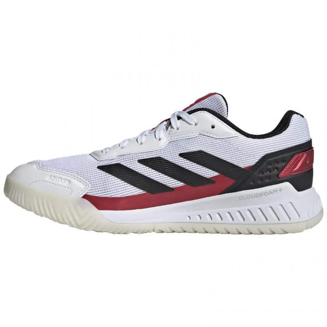 Zapatillas Adidas Courtquick Padel Blanco Negro Rojo | Adidas