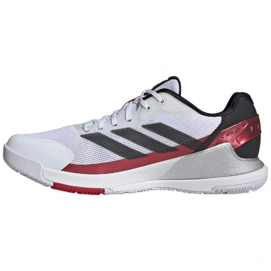 Zapatillas Adidas Crazyquick LS Padel Blanco Negro Rojo | Adidas