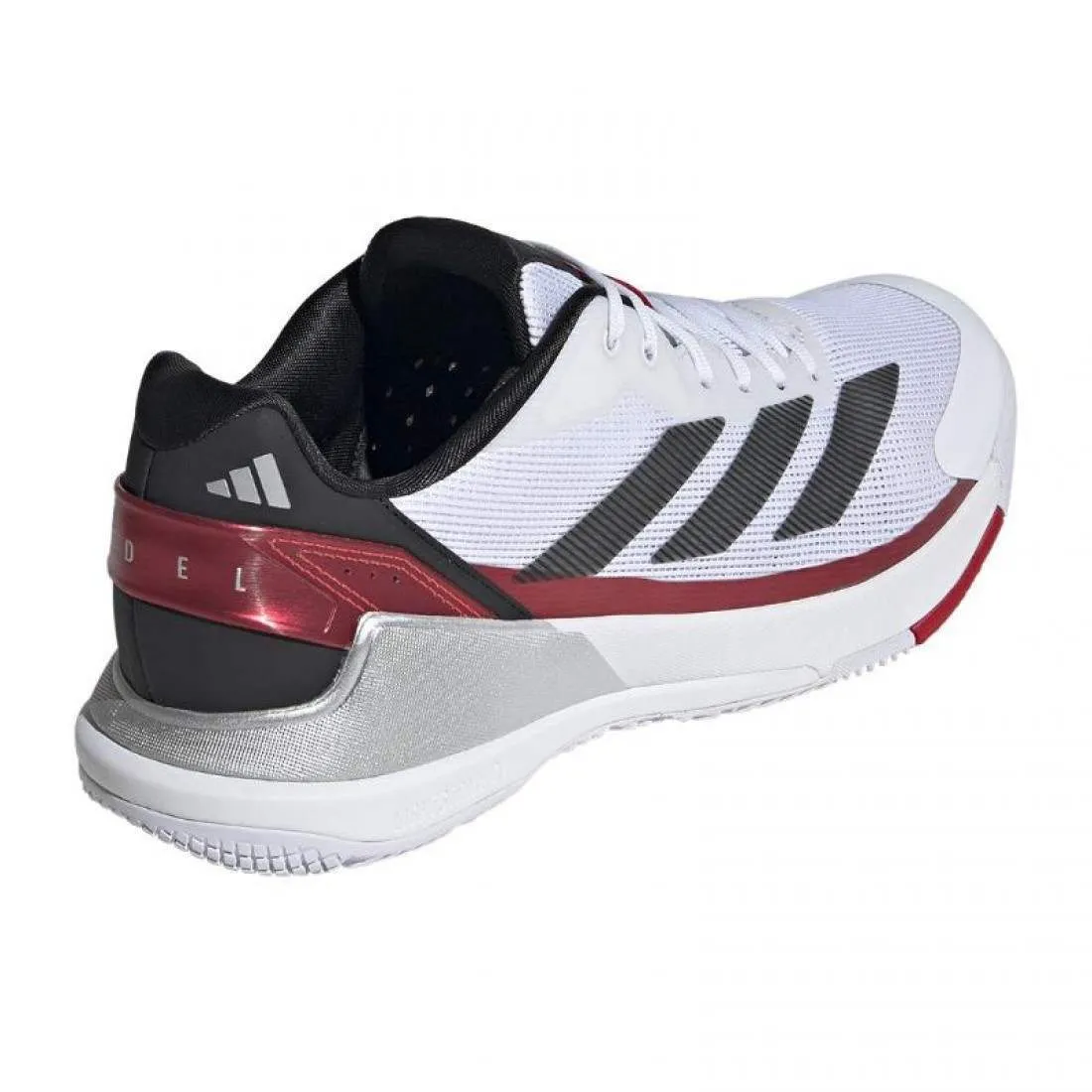 Zapatillas Adidas Crazyquick LS Padel Blanco Negro Rojo | Adidas