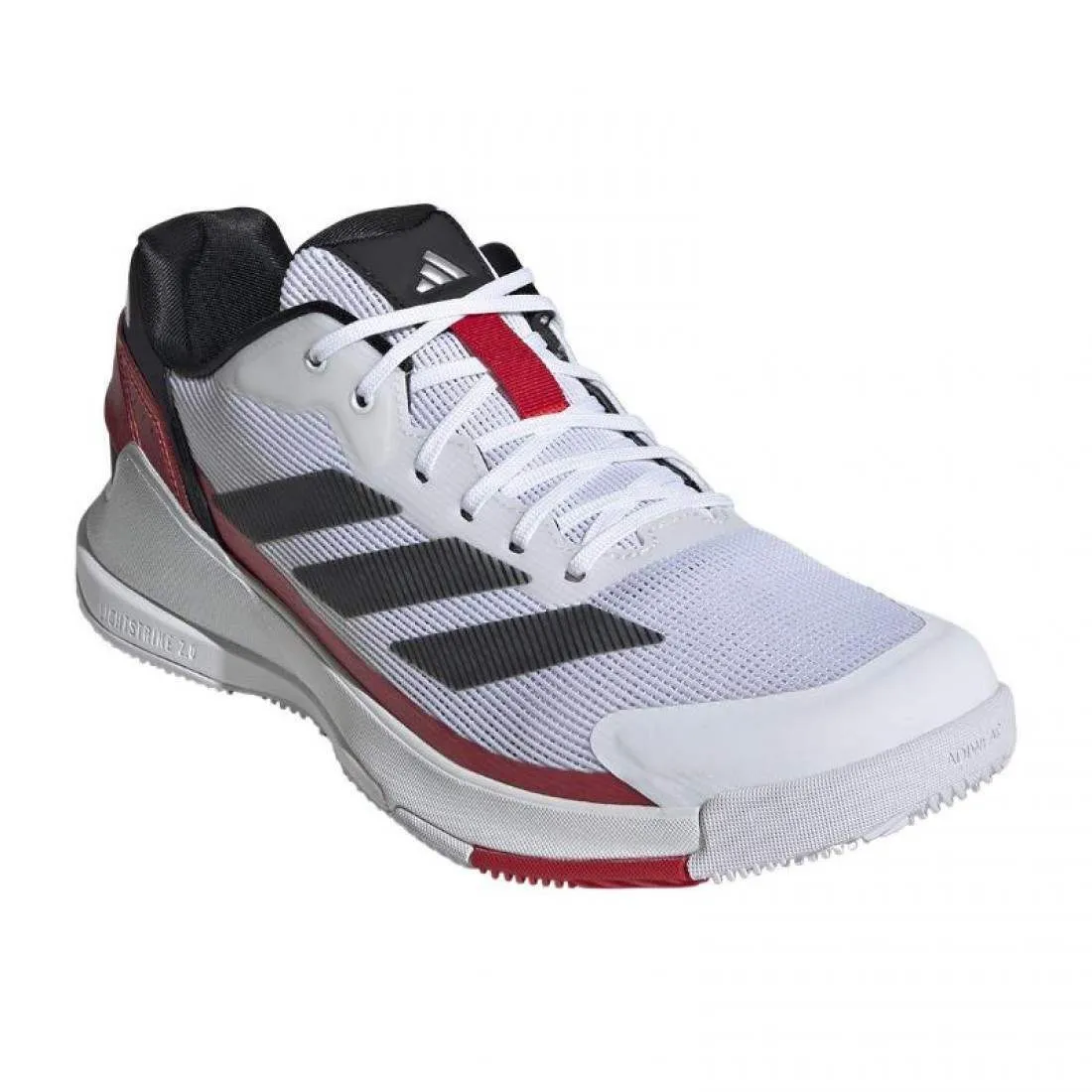 Zapatillas Adidas Crazyquick LS Padel Blanco Negro Rojo | Adidas