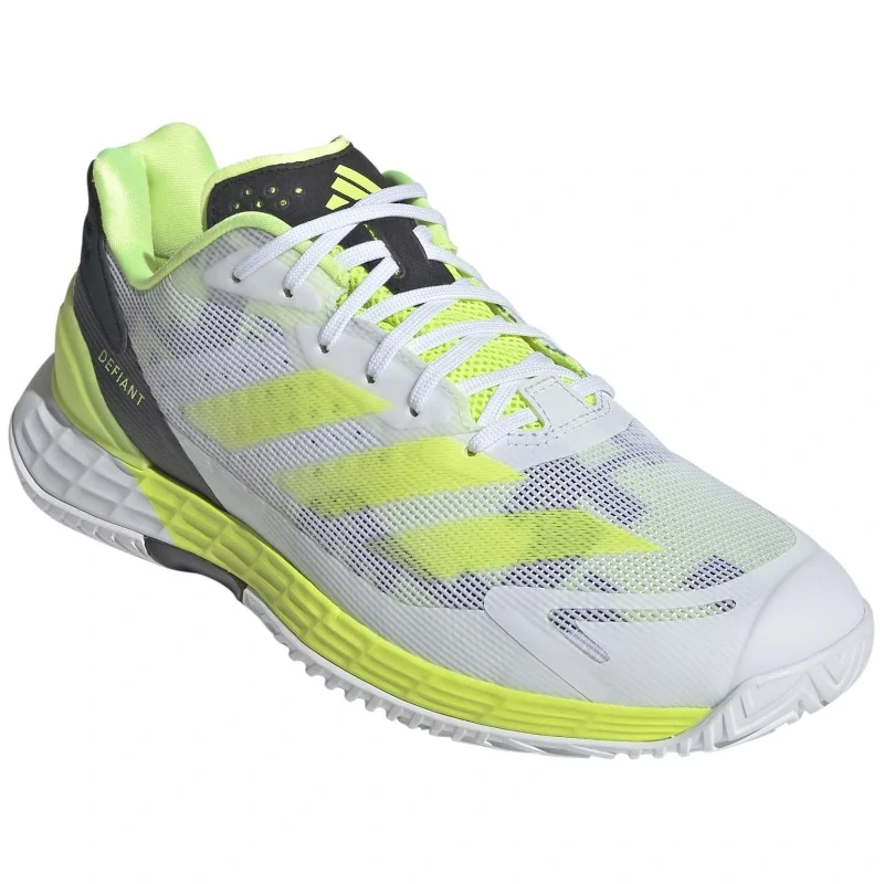 Zapatillas Adidas Defiant Speed 2 M Blanco/Amarillo Fluor