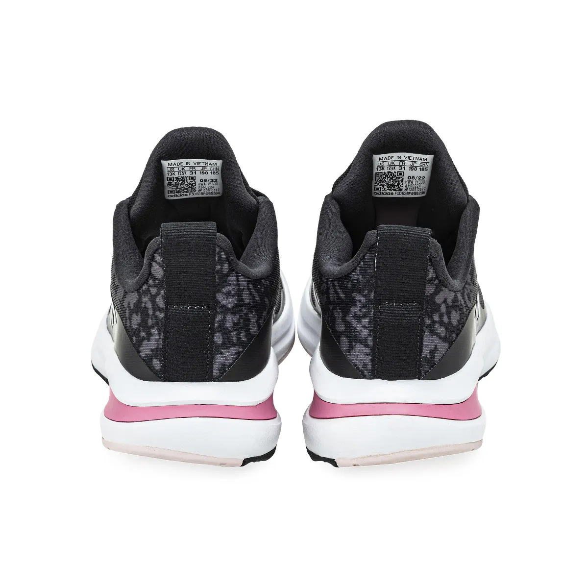 Adidas Fortarun Kids Black Sneakers