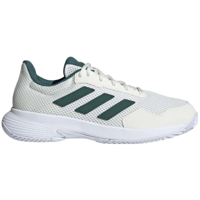 Zapatillas Adidas Gamecourt Lite Verde Oscuro/Blanco 2024