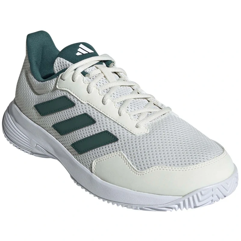 Zapatillas Adidas Gamecourt Lite Verde Oscuro/Blanco 2024