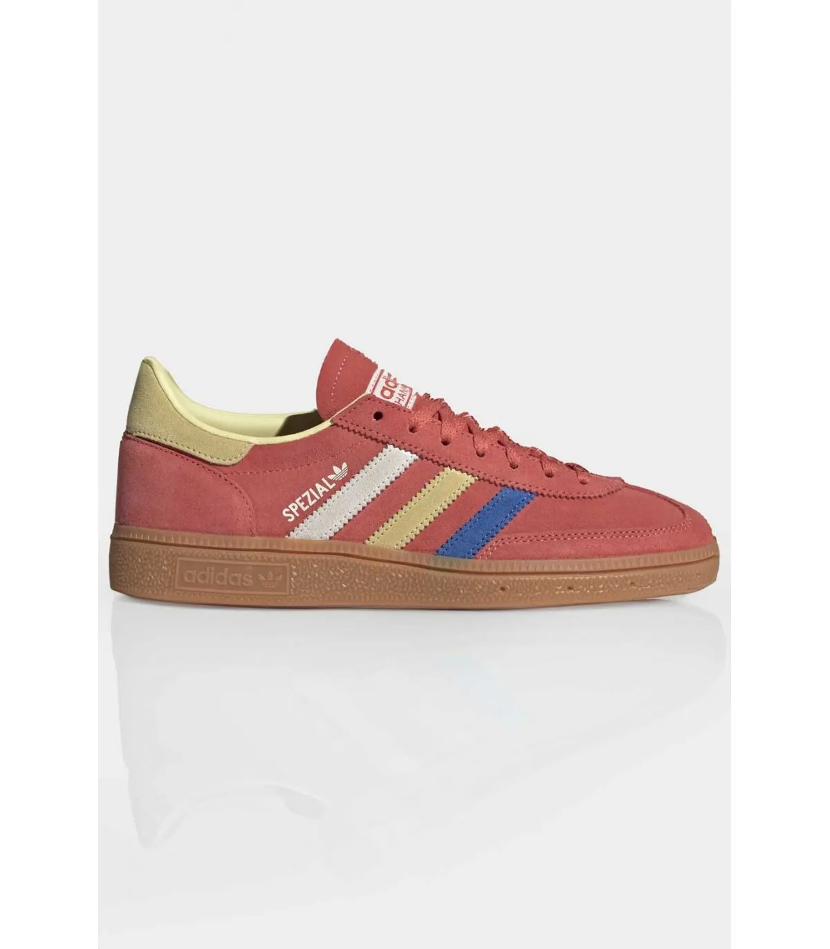 Adidas Handball Spezial Pink and Yellow Sneakers