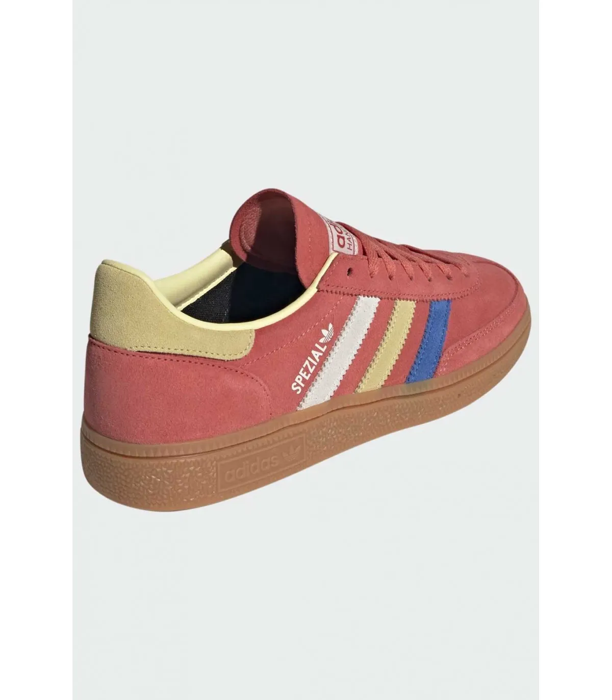 Adidas Handball Spezial Pink and Yellow Sneakers