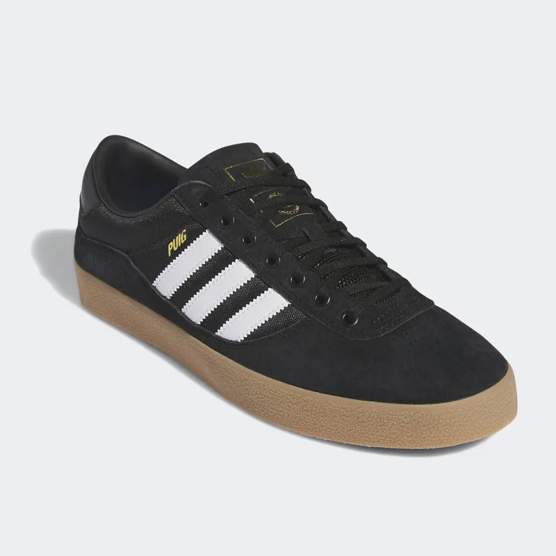 Adidas Puig Indoor Shoes Black White Gum4