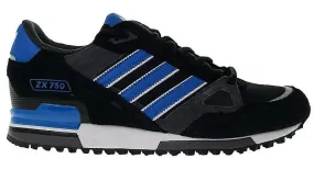 Men's Adidas zx 750 Sneakers - Black/Blue