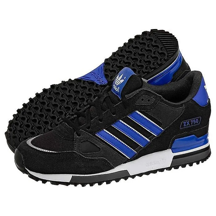 Men's Adidas zx 750 Sneakers - Black/Blue