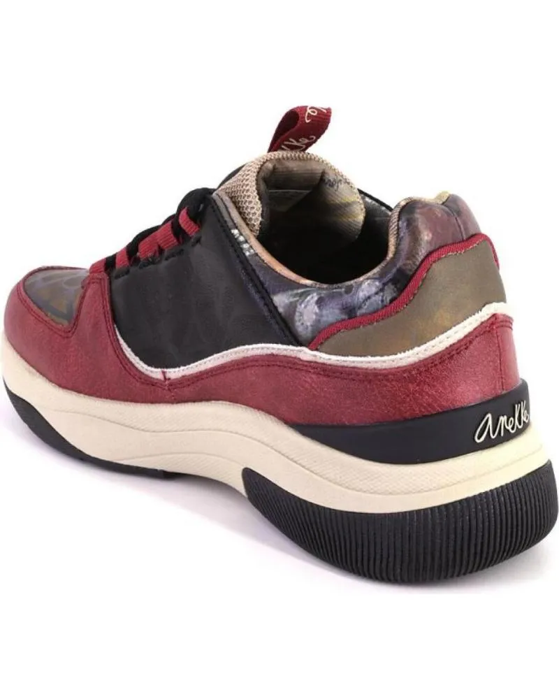 Zapatillas deporte ANEKKE  de Mujer 39390 ZAPATILLAS CASUAL DE MUJER  ROJO