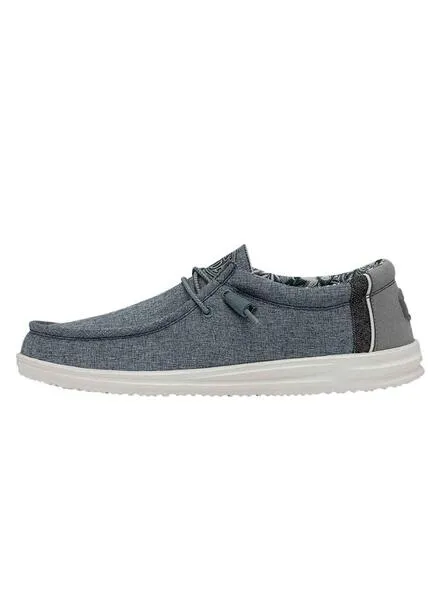 Men's Hey Dude Wally H2O Gray Sneakers