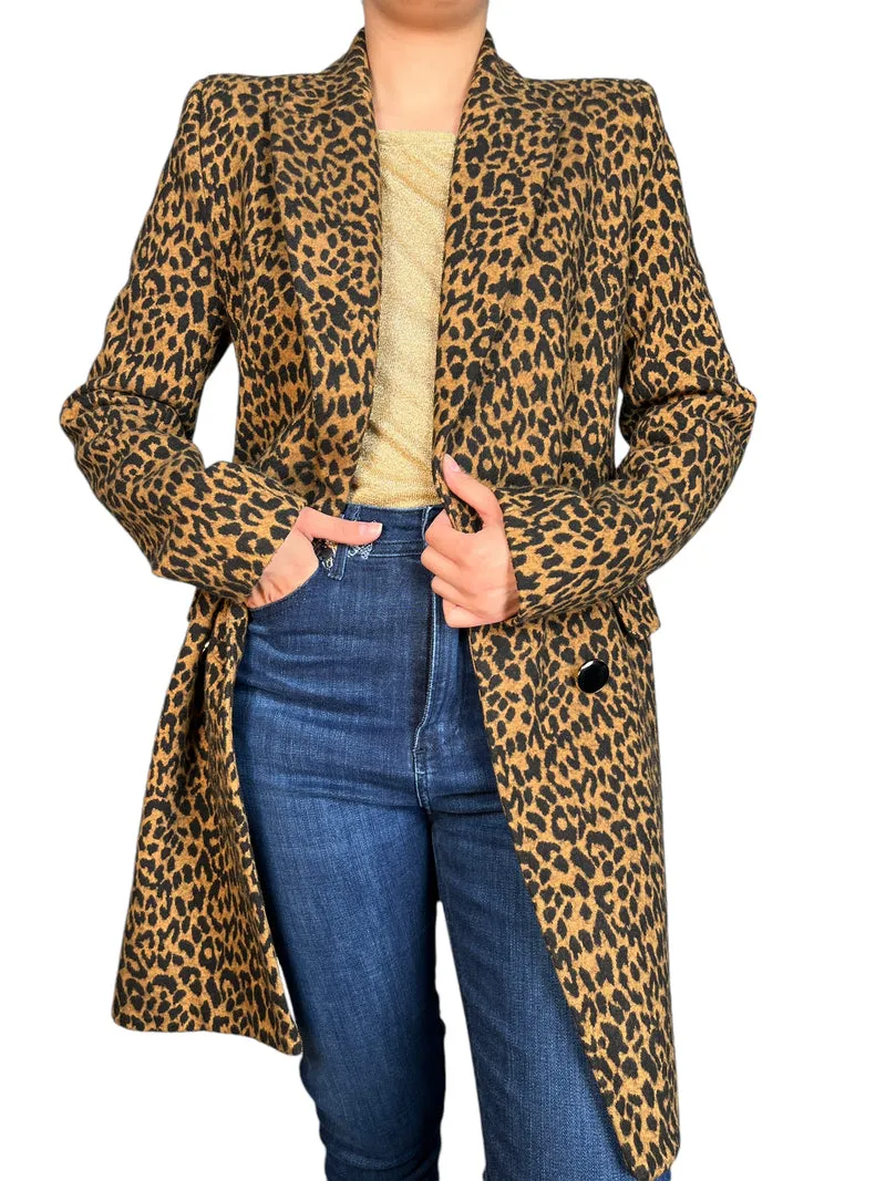 ZARA Leopard Coat