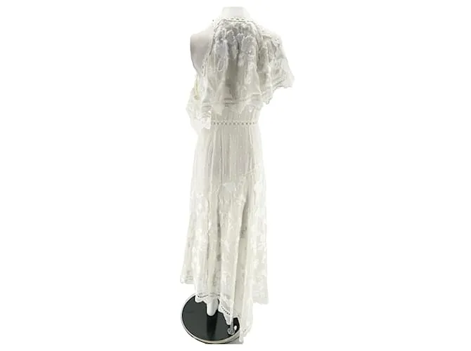 ZIMMERMANN Vestidos T.0-5 1 Seda Blanco 