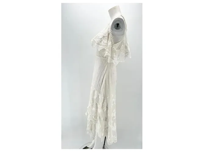 ZIMMERMANN Vestidos T.0-5 1 Seda Blanco 